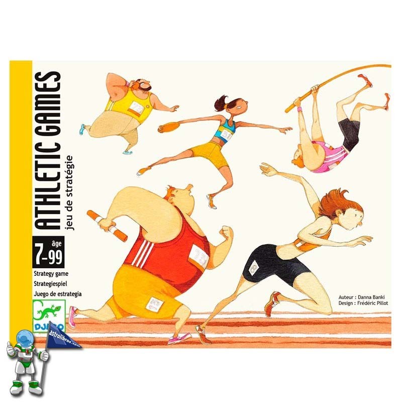 ATHLETIC GAMES , JUEGO DE CARTAS DJECO