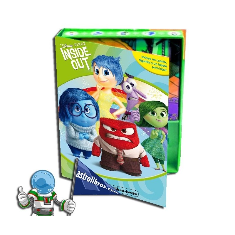 INSIDE OUT , MI LIBRO-JUEGO , LIBRO DISNEY