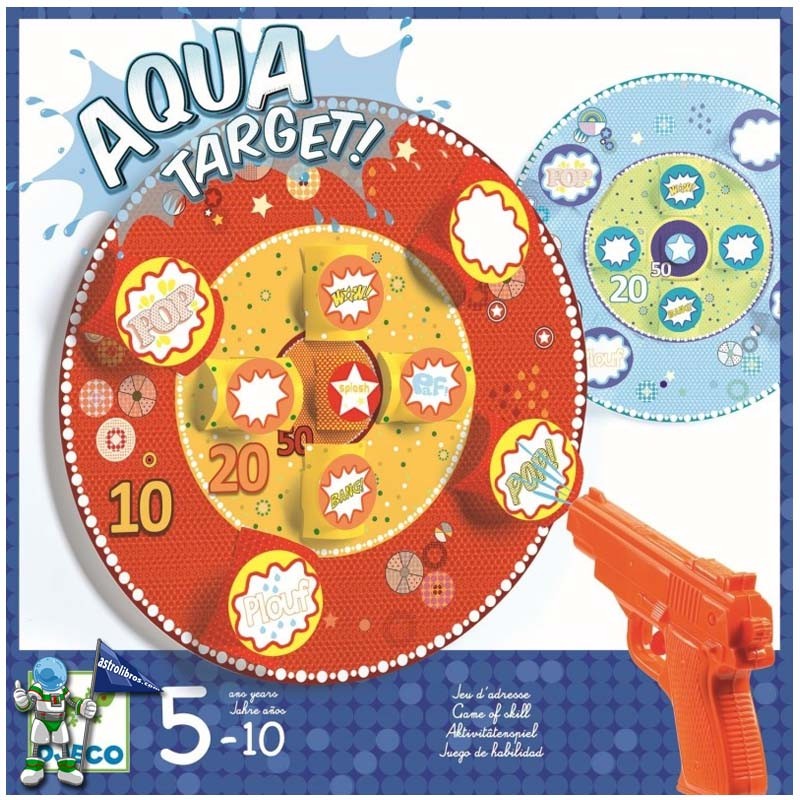 JUEGO DE HABILIDAD AQUA TARGET | DJECO JOLASAK