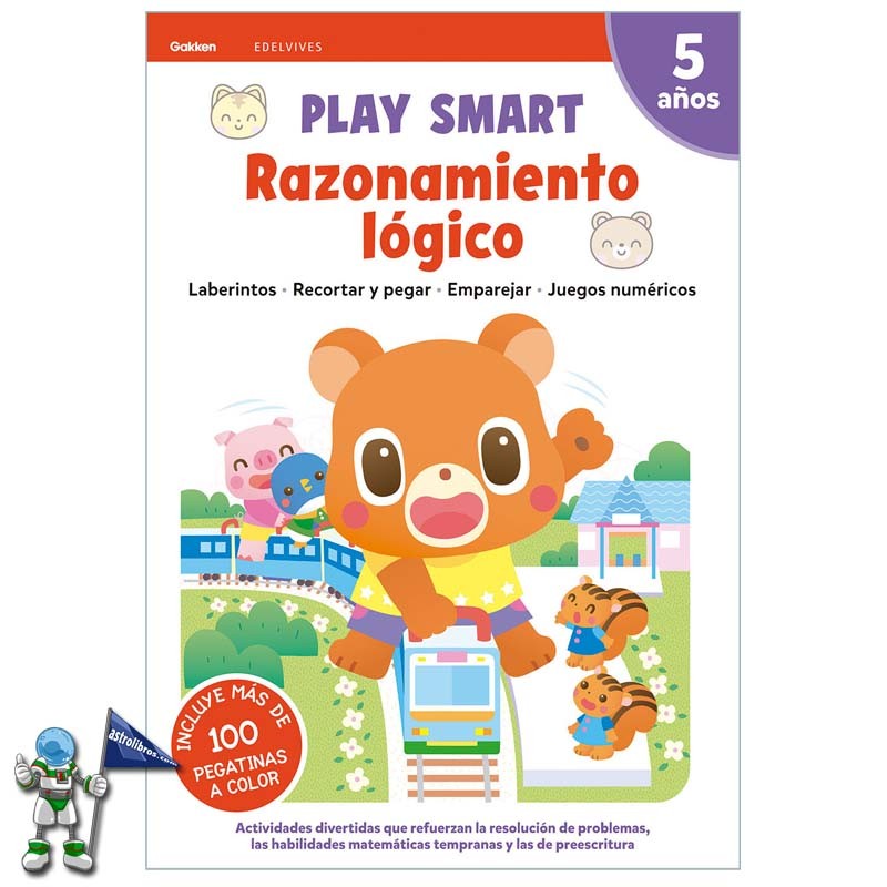 PLAY SMART 5 AÑOS, RAZONAMIENTO LÓGICO