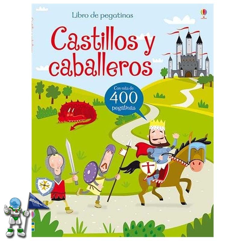 Comprar el libro CASTILLOS Y CABALLEROS, LIBRO DE PEGATINAS USBORNE