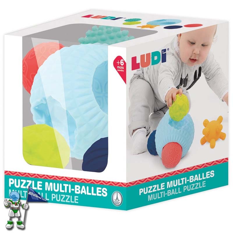Puzzle Pelotas Sensoriales - Ludi Bebé