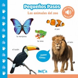 LOS ANIMALES DEL ZOO, PEQUEÑOS PASOS LIBRO SONORO
