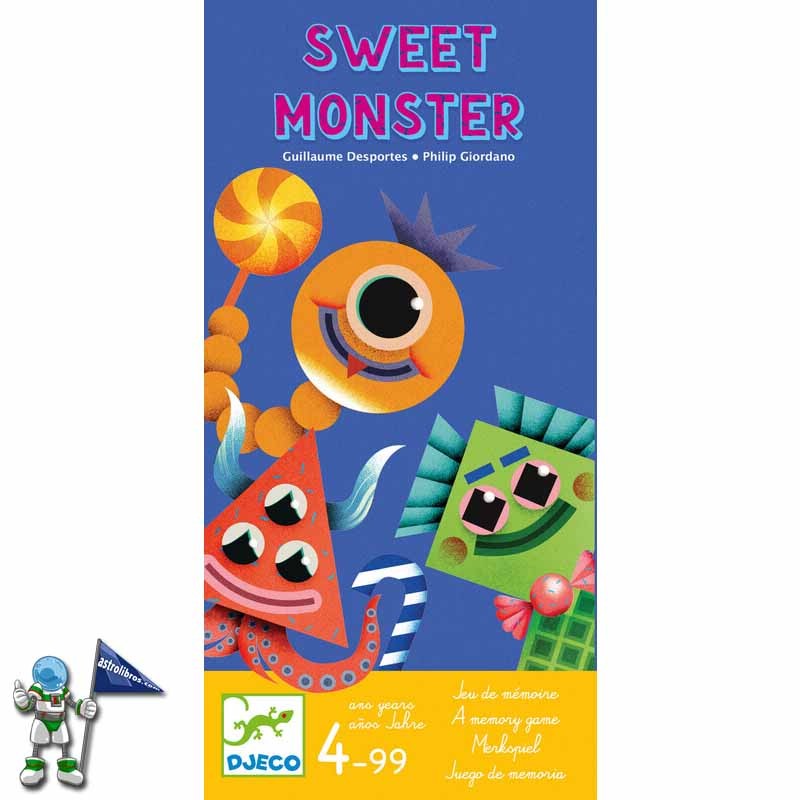 JUEGO DJECO SWEET MONSTER