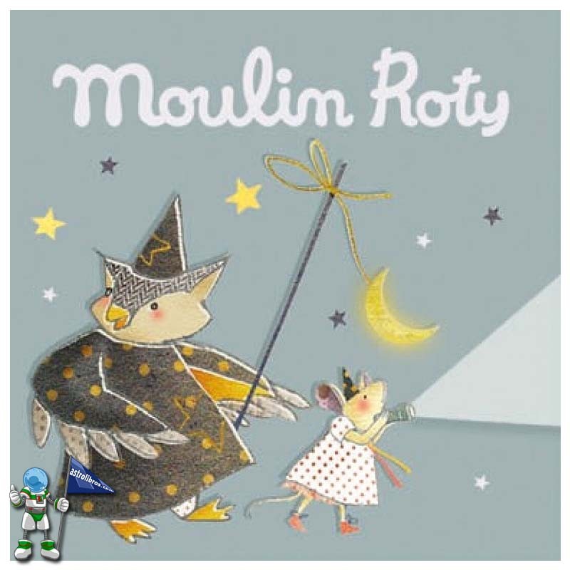 Linterna proyector de historias La Gran familia Moulin Roty Juegos