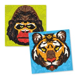 MOSAICOS TIGRE KHAN | MANUALIDADES DJECO