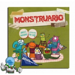 Monstruario, Libro con pasatiempos infantiles