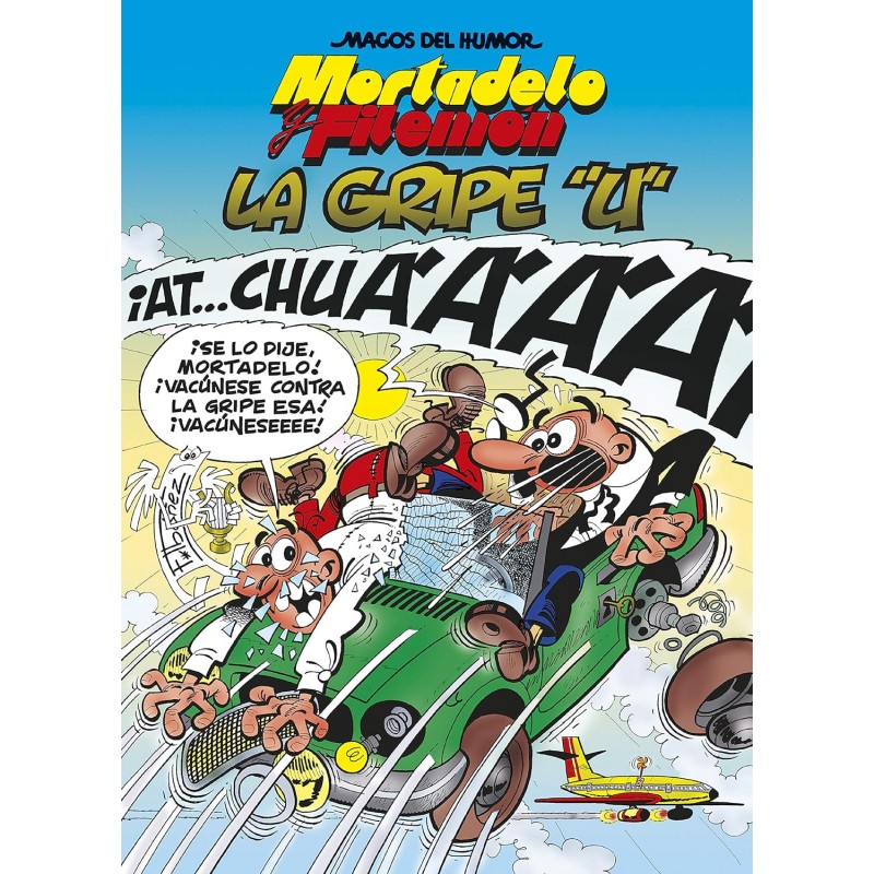 MORTADELO Y FILEMÓN, LA GRIPE "U", MAGOS DEL HUMOR 134