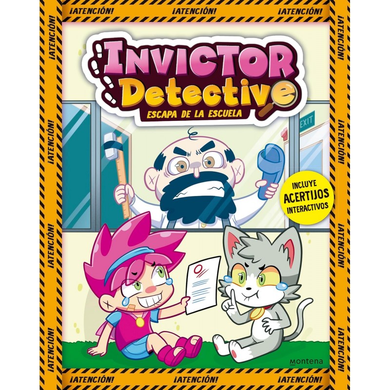 INVICTOR DETECTIVE ESCAPA DE LA ESCUELA, INVICTOR DETECTIVE 2