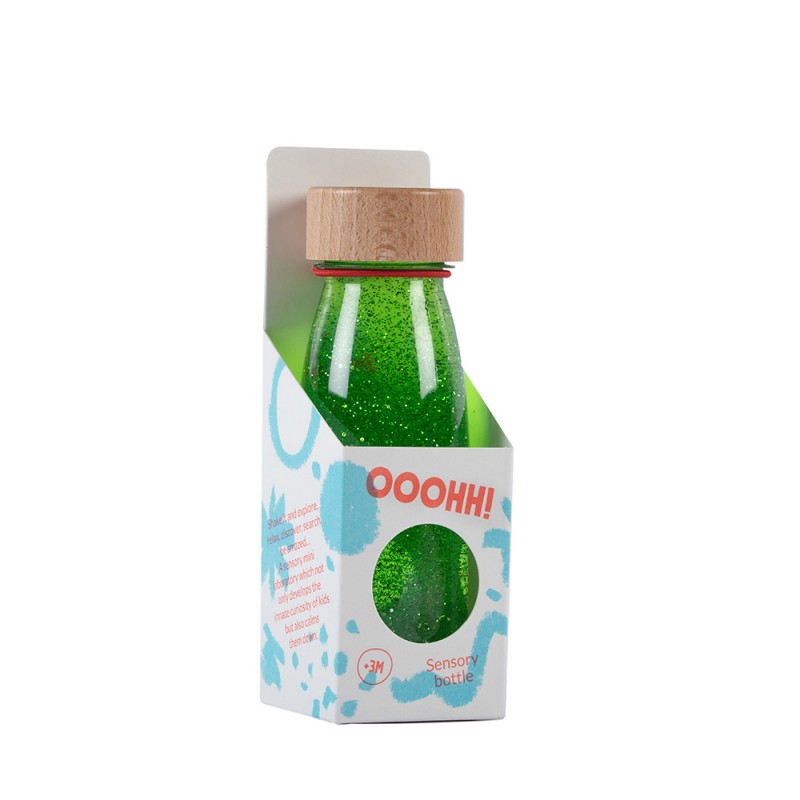 BOTELLA SENSORIAL FLOAT BOTTLE GREEN