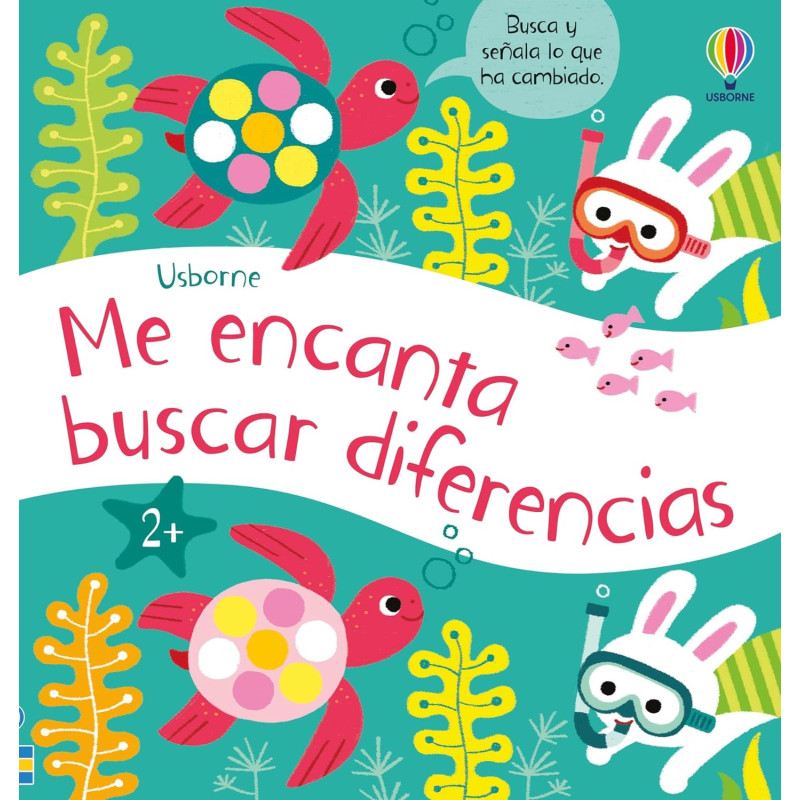 ME ENCANTA BUSCAR DIFERENCIAS, PASATIEMPOS USBORNE