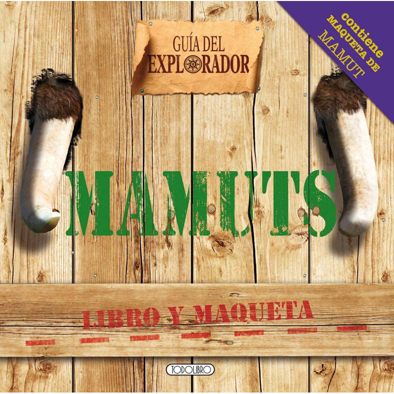 MAMUTS, LIBRO Y MAQUETA