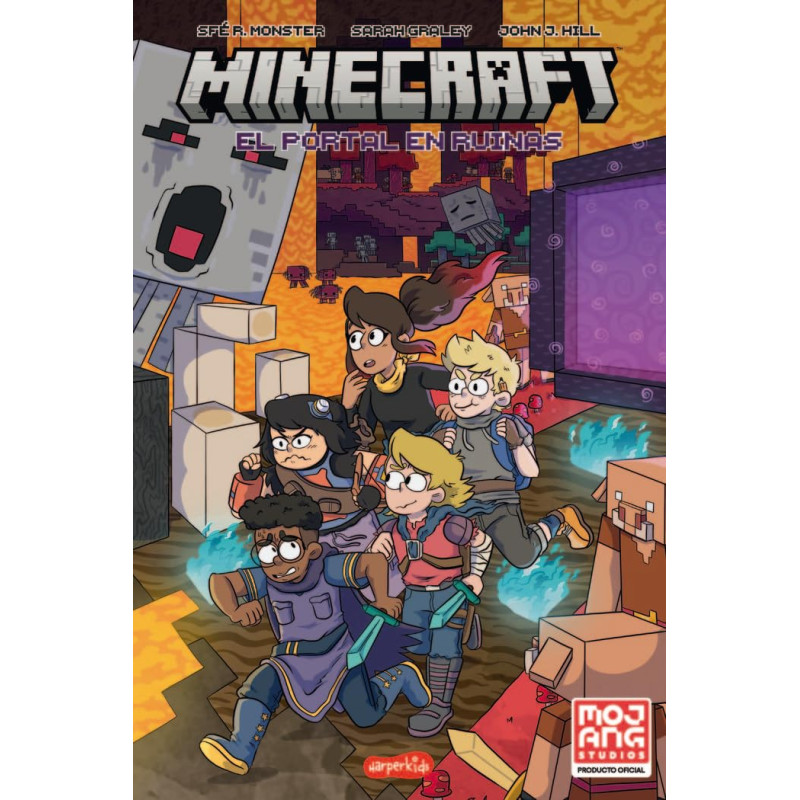 MINECRAFT EL PORTAL EN RUINAS, CÓMIC