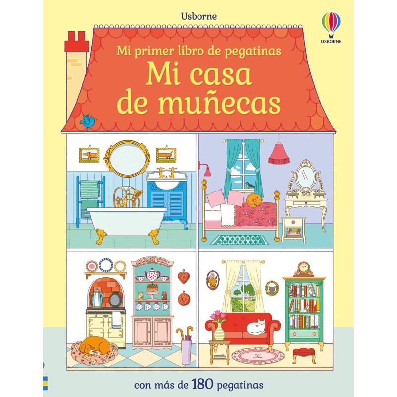 MI CASA DE MUÑECAS, MI PRIMER LIBRO DE PEGATINAS USBORNE