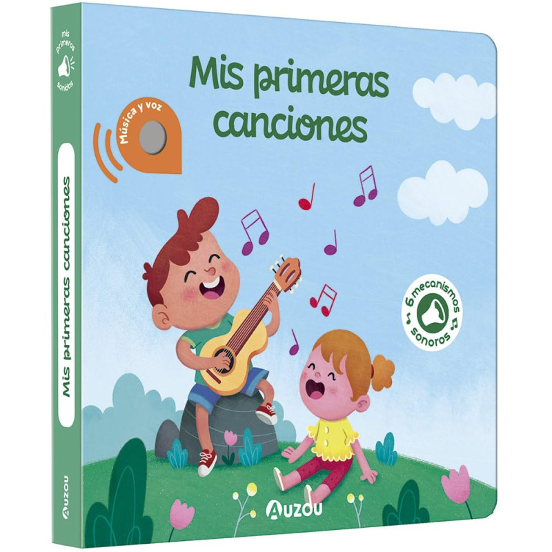 LIBRO DE SONIDOS, MIS PRIMERAS CANCIONES