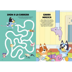 BLUEY ACTIVIDADES ¡HORA DE JUGAR! UN LIBRO DE ACTIVIDADES CON PEGATINAS