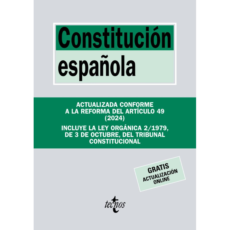 CONSTITUCIÓN ESPAÑOLA TECNOS