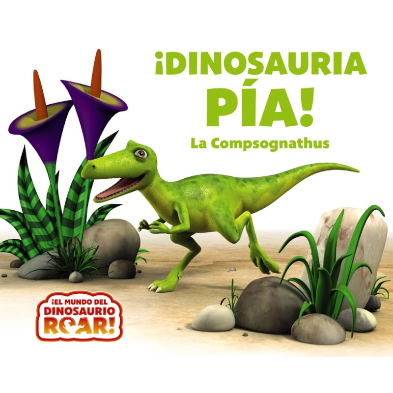 ¡DINOSAURIA PÍA! LA COMPSOGNATHUS, EL MUNDO DEL DINOSAURIO ROAR