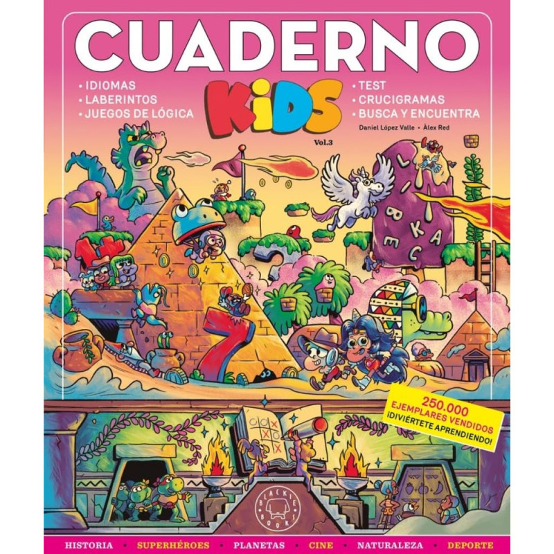 CUADERNO KIDS 3 BLACKIE BOOKS