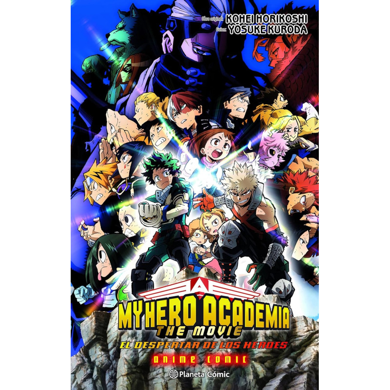 MY HERO ACADEMIA, EL DESPERTAR DE LOS HÉROES ANIME CÓMIC