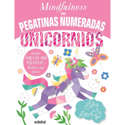 MINDFULNESS CON PEGATINAS NUMERADAS: UNICORNIOS