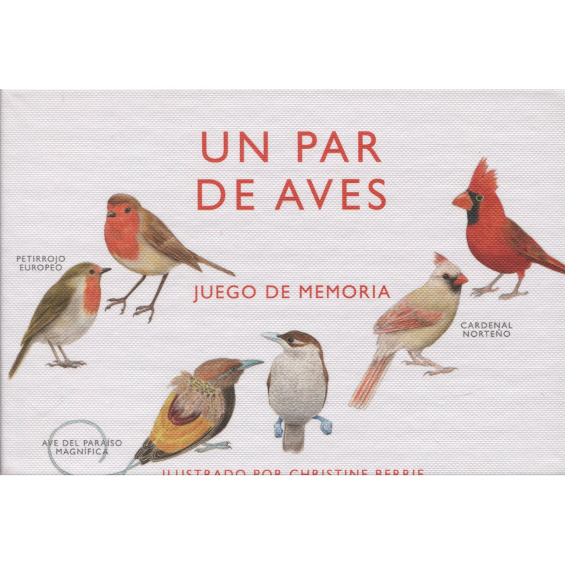 UN PAR DE AVES, JUEGO DE LA MEMORIA