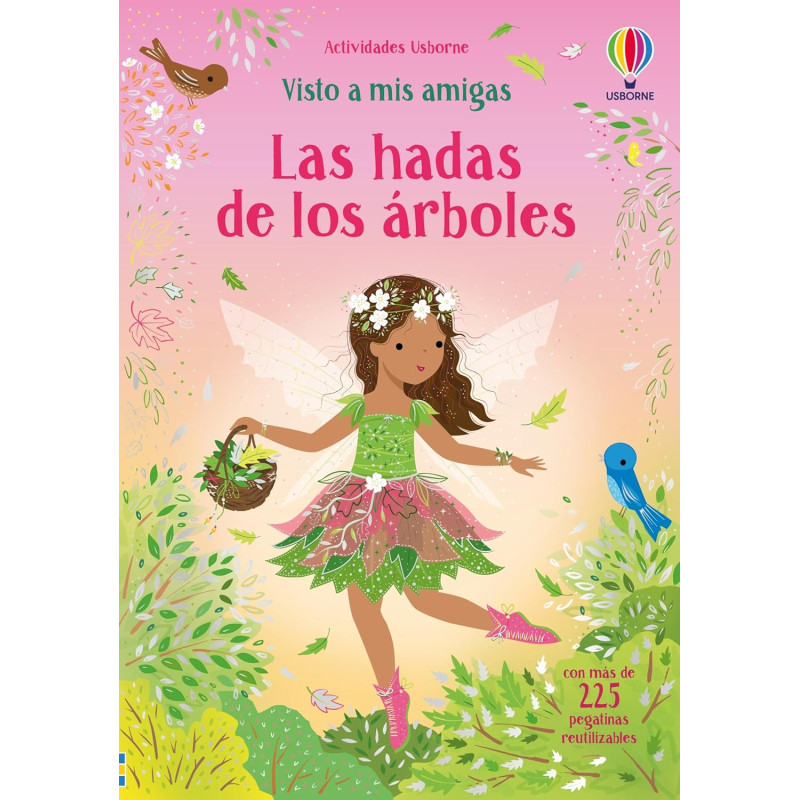 LAS HADAS DE LOS ÁRBOLES, VISTO A MIS AMIGAS USBORNE PEGATINAS