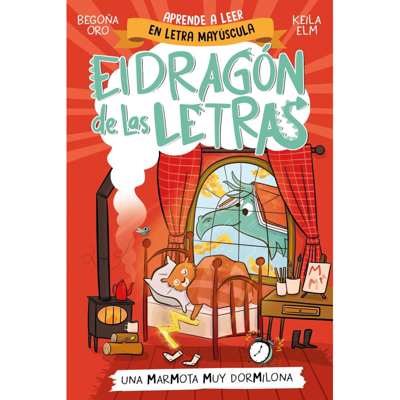 EL DRAGÓN DE LAS LETRAS 5, UNA MARMOTA MUY DORMILONA