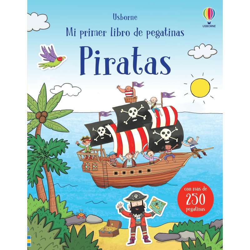 PIRATAS, MI PRIMER LIBRO DE PEGATINAS USBORNE