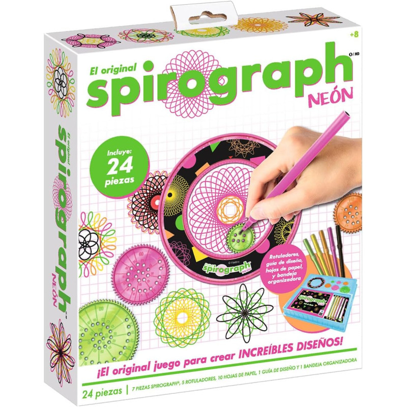 SPIROGRAPH NEÓN