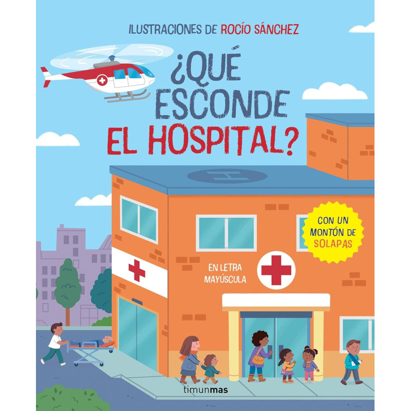 ¿QUÉ ESCONDE EL HOSPITAL? LIBRO CON SOLAPAS