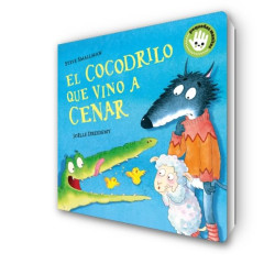 EL COCODRILO QUE VINO A CENAR, LIBRO CARTÓN