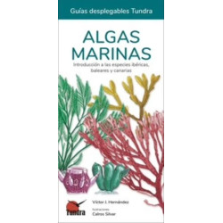 ALGAS MARINAS, GUÍAS DESPLEGABLES TUNDRA
