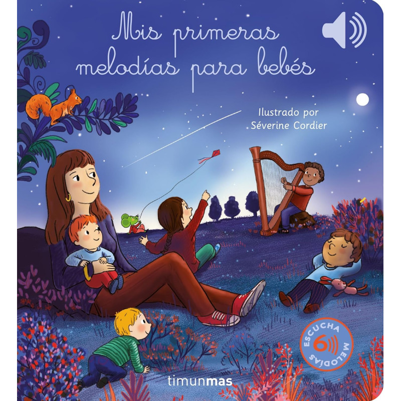 MIS PRIMERAS MELODÍAS PARA BEBÉS, LIBROS CON SONIDO