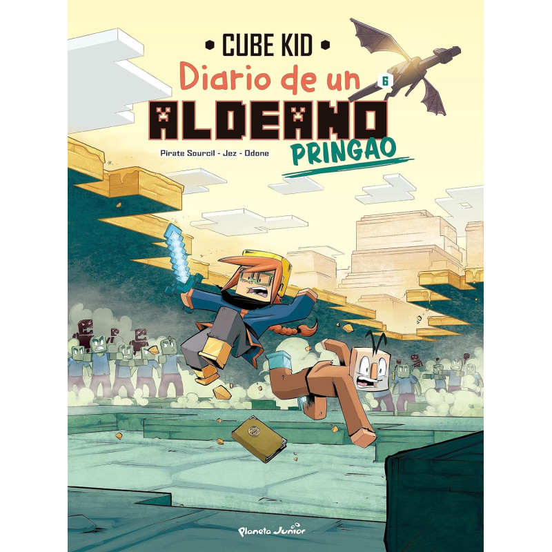 MINECRAFT DIARIO DE UN ALDEANO PRINGAO CÓMIC 6, DESCONCIERTO EN EL END