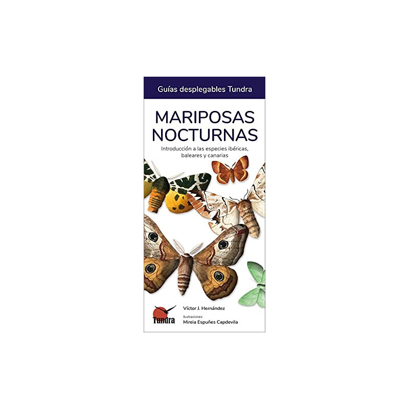 MARIPOSAS NOCTURNAS, GUÍAS DESPLEGABLES TUNDRA