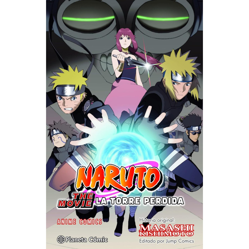 NARUTO ANIME CÓMIC LA TORRE PERDIDA