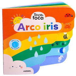 TOCA, TOCA, EL ARCO IRIS, LIBRO INFANTIL DE TACTO