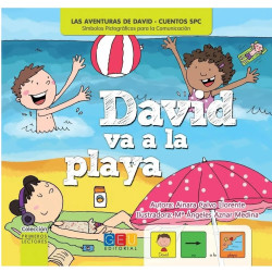 DAVID VA A LA PLAYA, CUENTOS CON PICTOGRAMAS SPC