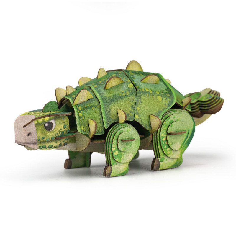 MINI PUZZLE 3D CON SONIDO DINOSAURIO ANKYLOSAURUS