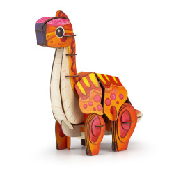 MINI PUZZLE 3D CON SONIDO DINOSAURIO BRACHIOSAURUS