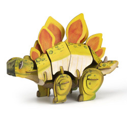 MINI PUZZLE 3D CON SONIDO DINOSAURIO STEGOSAURUS