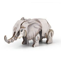 MINI PUZZLE 3D CON SONIDO ELEFANTE