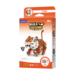 MINI PUZZLE 3D CON SONIDO TIGRE