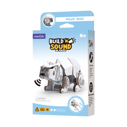 MINI PUZZLE 3D CON SONIDO OSO POLAR