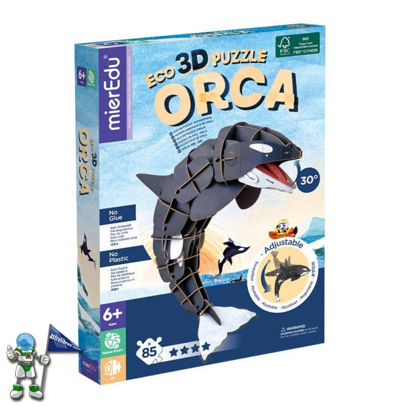 PUZZLE ECO 3D MIEREDU ORCA