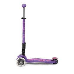 PATINETE MAXI DELUXE PLEGABLE LED LILA