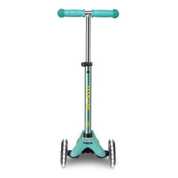 PATINETE MINI DELUXE ECO LED MENTA