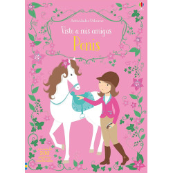 PONIS VISTO A MIS AMIGAS, LIBRO DE PEGATINAS USBORNE