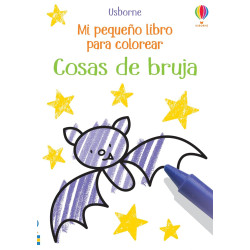 COSAS DE BRUJA, MI PEQUEÑO LIBRO DE COLOREAR USBORNE